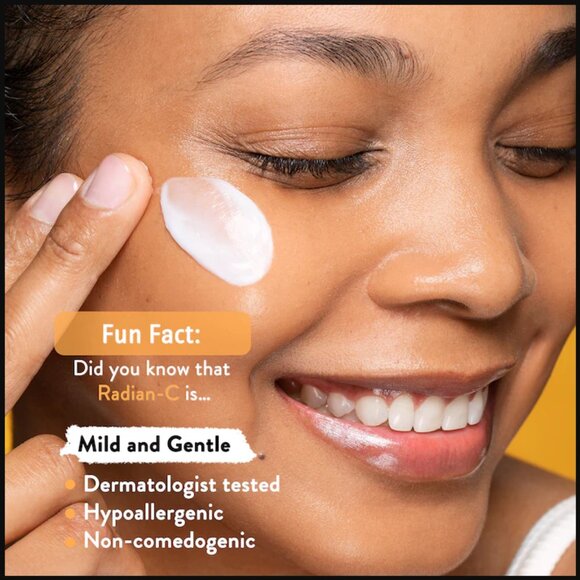 🔥3/$30 NIB LANEIGE Radian-C Cream with Vitamin C Deluxe Travel Size 7mL - Picture 4 of 9